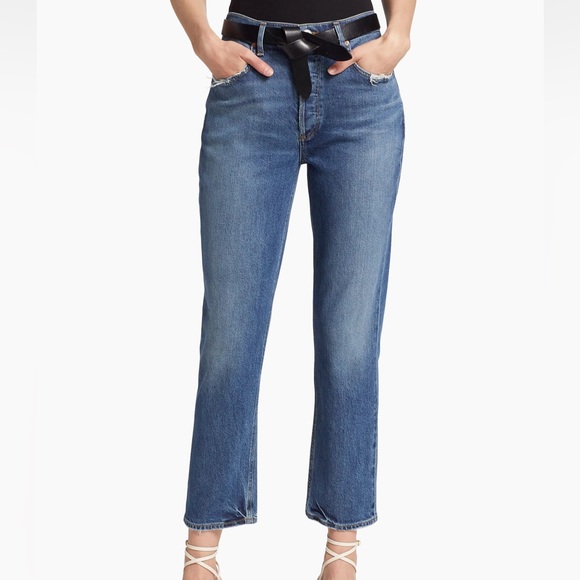 AGOLDE Riley High Rise Straight Crop - Picture 4 of 7